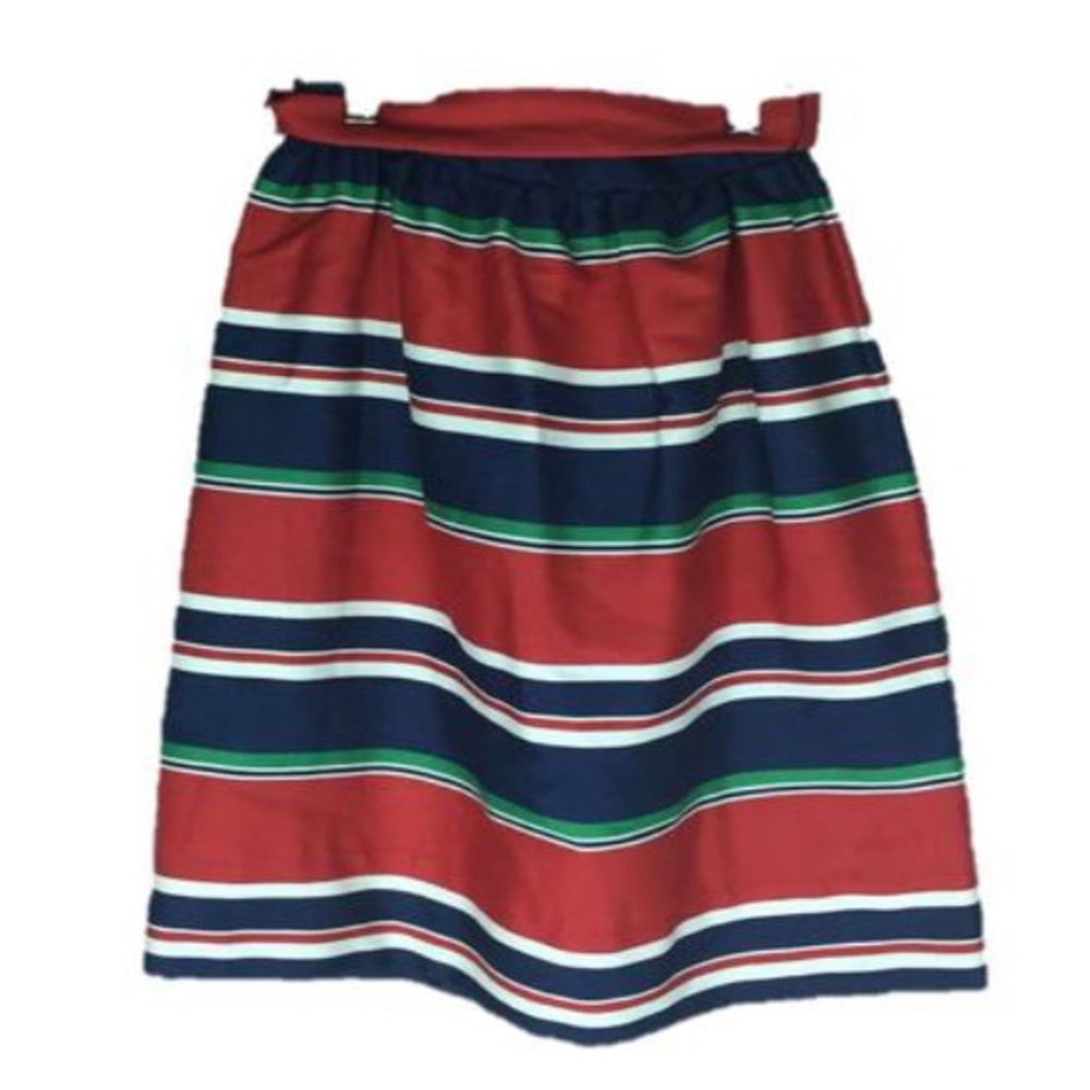 Vintage 70s Striped Mini Skirt Women’s Girls